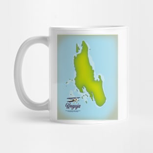 Unguja Travel map Mug